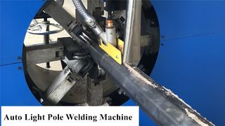 Машина для сварки столбов уличных фонарей, машина для сварки пирамидальных столбов и восьмиугольных столбов, машина для сварки столбов